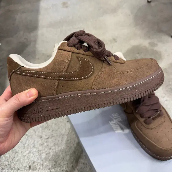 [BUNJANG] Nike Air Force 1 Brown Women&