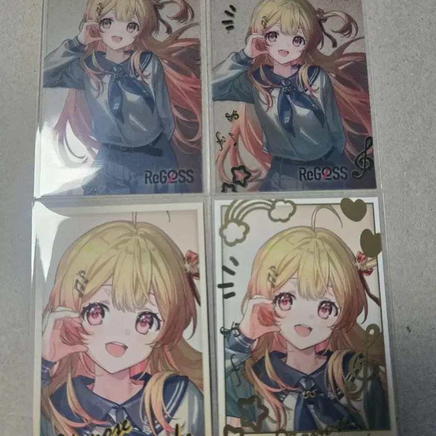 [BUNJANG] Riglous Autonose Kanade 2nd Anniversary Photocard Set (4 Types) / 리글로스 오토노세 카나데 2주년 포카 4종