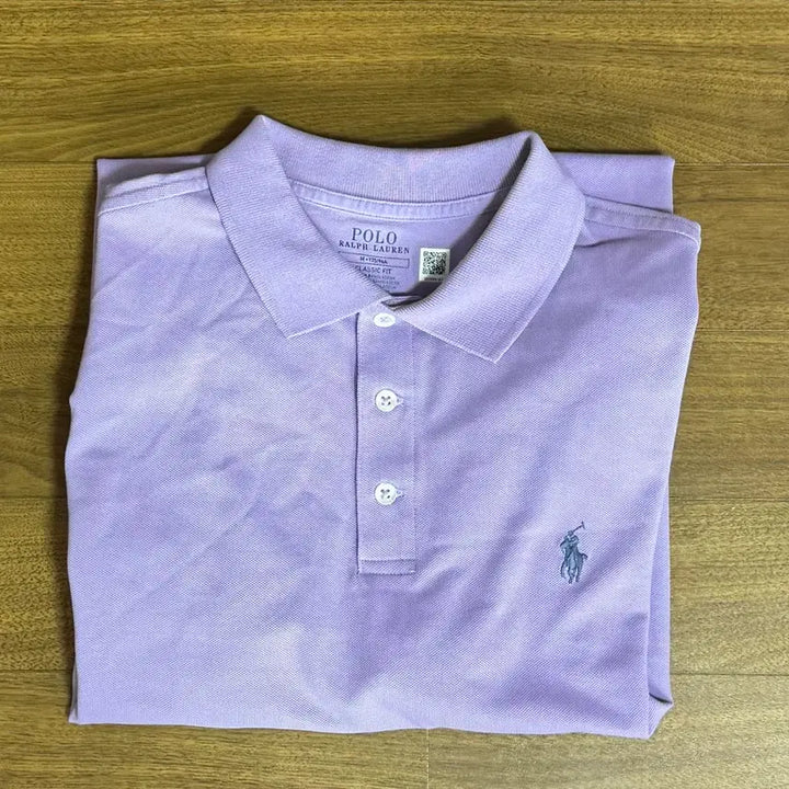 [BUNJANG] Polo Ralph Lauren Classic Fit Stretch Mesh Polo Shirt Medium Purple / 폴로 클래식핏 스트레치 메시 폴로셔츠M 퍼플
