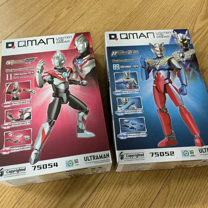 [BUNJANG] Qman Ultraman Orb / Zero Plastic Model Kit (Sealed) / QMAN 울트라맨 오브 / 제로 프라모델 미개봉