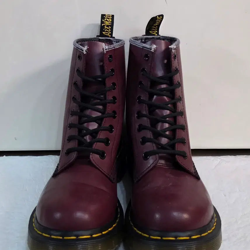 [BUNJANG] Dr. Martens 1460 Smooth Leather 8-Eyelet Boots Cherry Red / [240] 닥터마틴 1460 스무스레더 8홀부츠 체리레드 11821