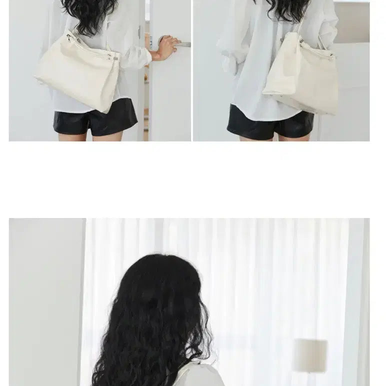 [BUNJANG] Red Flamingo Vegan Leather Ciel Bag Black L / [레드플라밍고] 비건레더 시엘백 블랙 L