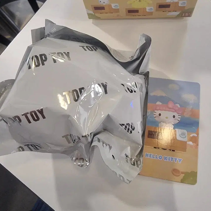 [BUNJANG] Sanrio Characters Onsen Figure Set (3 Types) / 산리오 캐릭터 온천 피규어 3종
