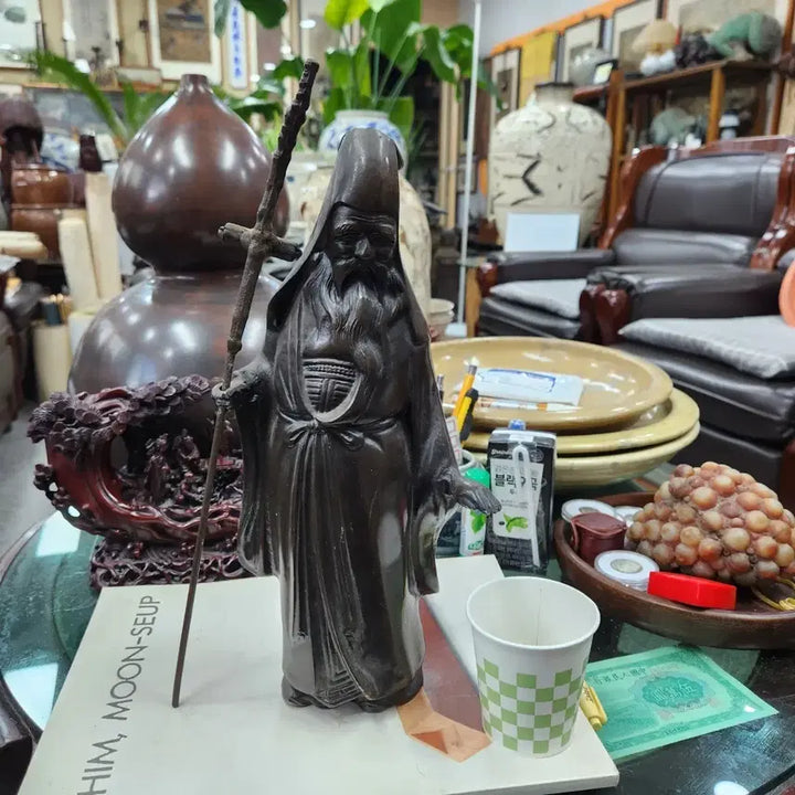 [BUNJANG] Cast Iron Susuindo Figurine / 무쇠 수성도인