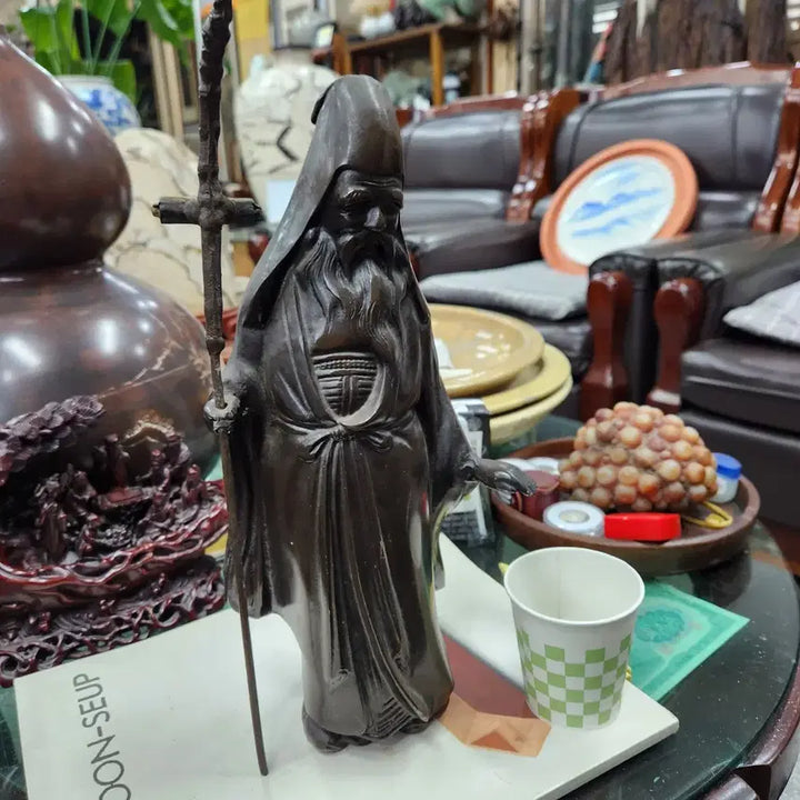 [BUNJANG] Cast Iron Susuindo Figurine / 무쇠 수성도인