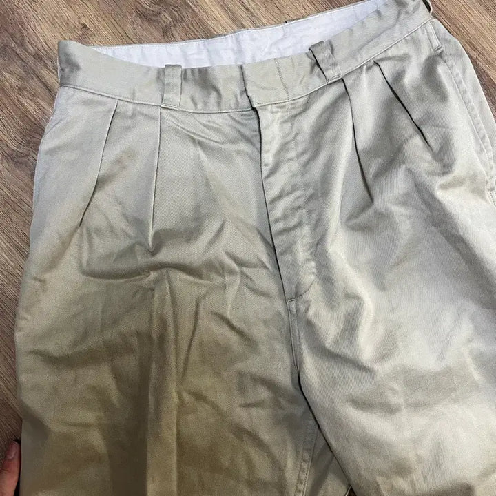 [BUNJANG] nanamica Wide Chino Trousers / 나나미카 와이드 치노