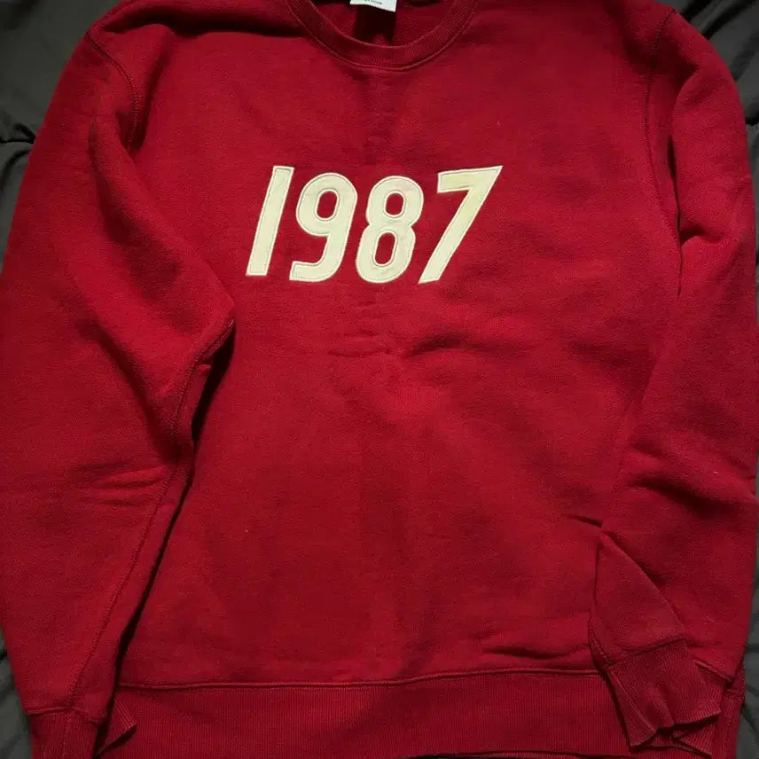 [BUNJANG] Mmlg 1987 Sweatshirt Red / Mmlg 1987 맨투맨 레드