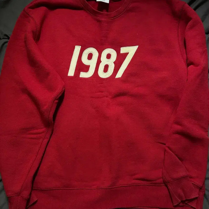 [BUNJANG] Mmlg 1987 Sweatshirt Red / Mmlg 1987 맨투맨 레드