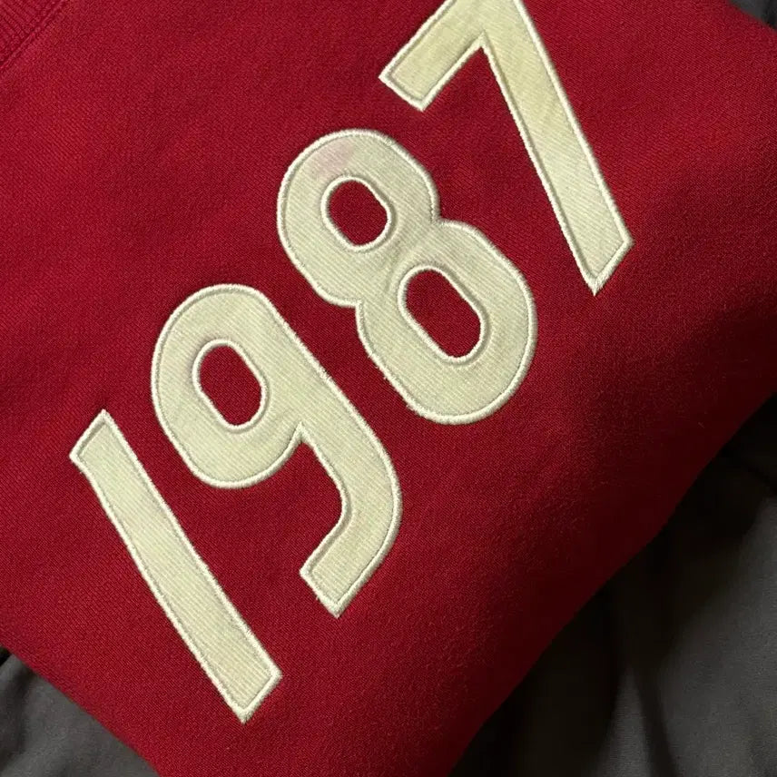 [BUNJANG] Mmlg 1987 Sweatshirt Red / Mmlg 1987 맨투맨 레드