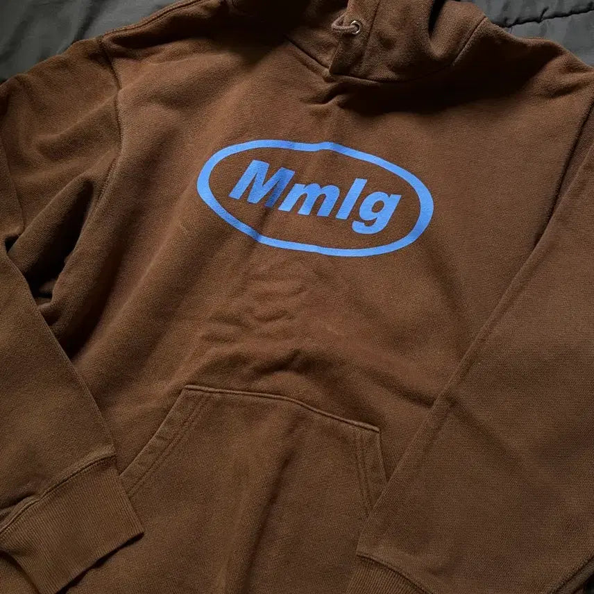 [BUNJANG] Mmlg 87mm Brown Hoodie / Mmlg 87mm 브라운 후드티