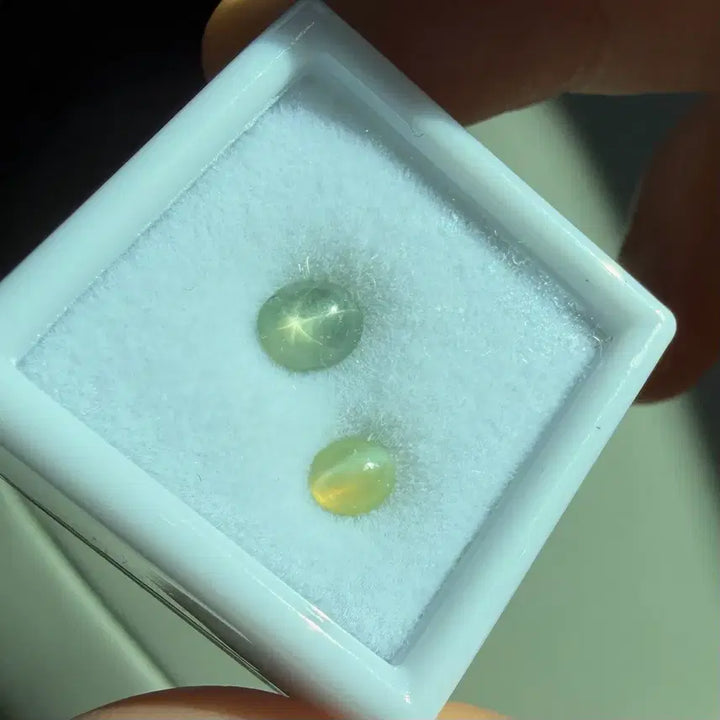 [BUNJANG] Green Star Sapphire and Cat&
