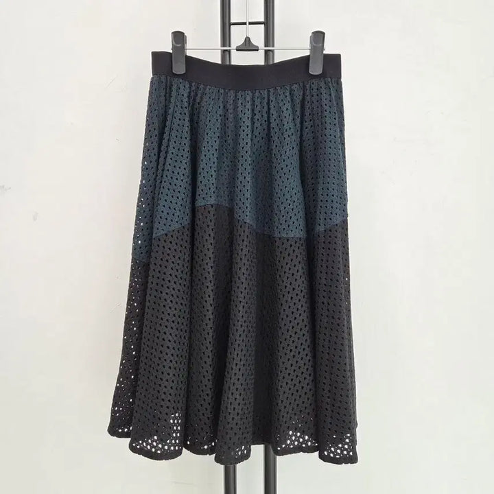 [BUNJANG] SJ Mesh Long Skirt / 정품 에스제이 SJ SJ  메쉬 롱 스커트
