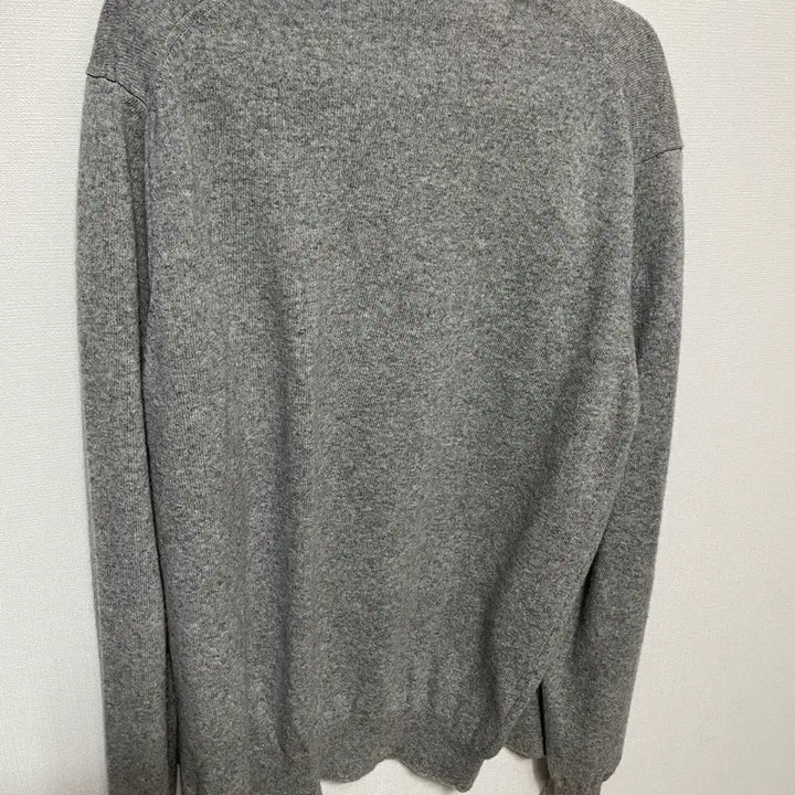 [BUNJANG] Comme des Garçons Black Sheep Heart Logo Cardigan Grey M / 꼼데가르송 그레이 가디건 블랙와펜 M사이즈