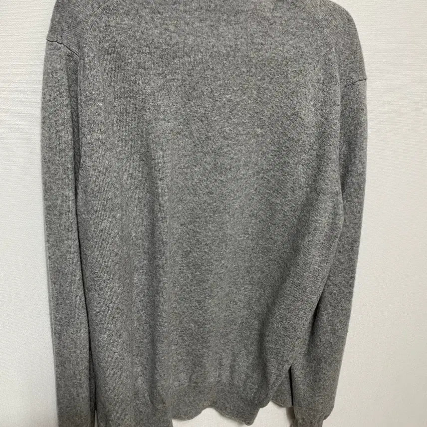 [BUNJANG] Comme des Garçons Black Sheep Heart Logo Cardigan Grey M / 꼼데가르송 그레이 가디건 블랙와펜 M사이즈