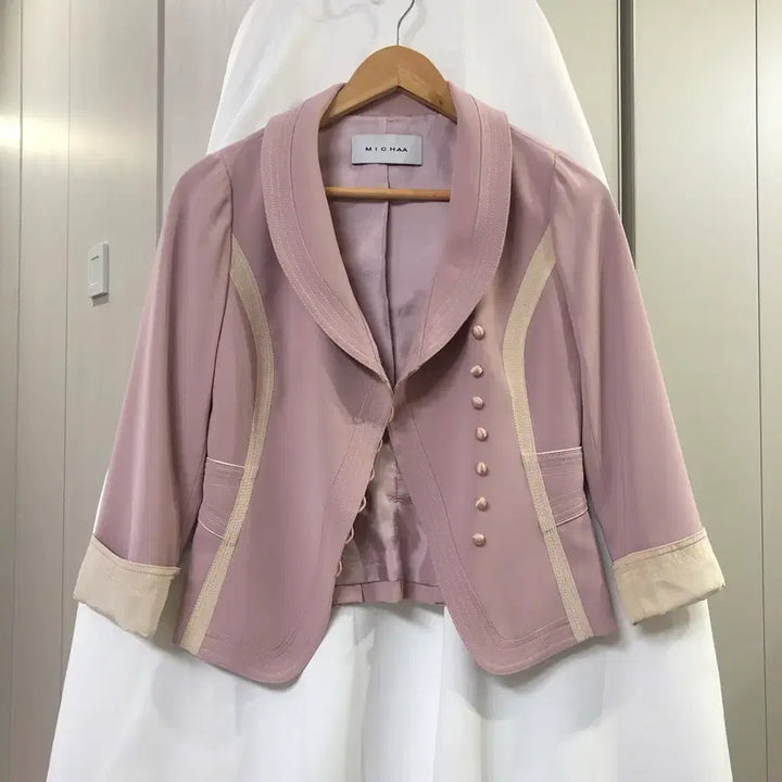 [BUNJANG] Misha Pink Jacket / 미샤 핑크 자켓(S 55가능)