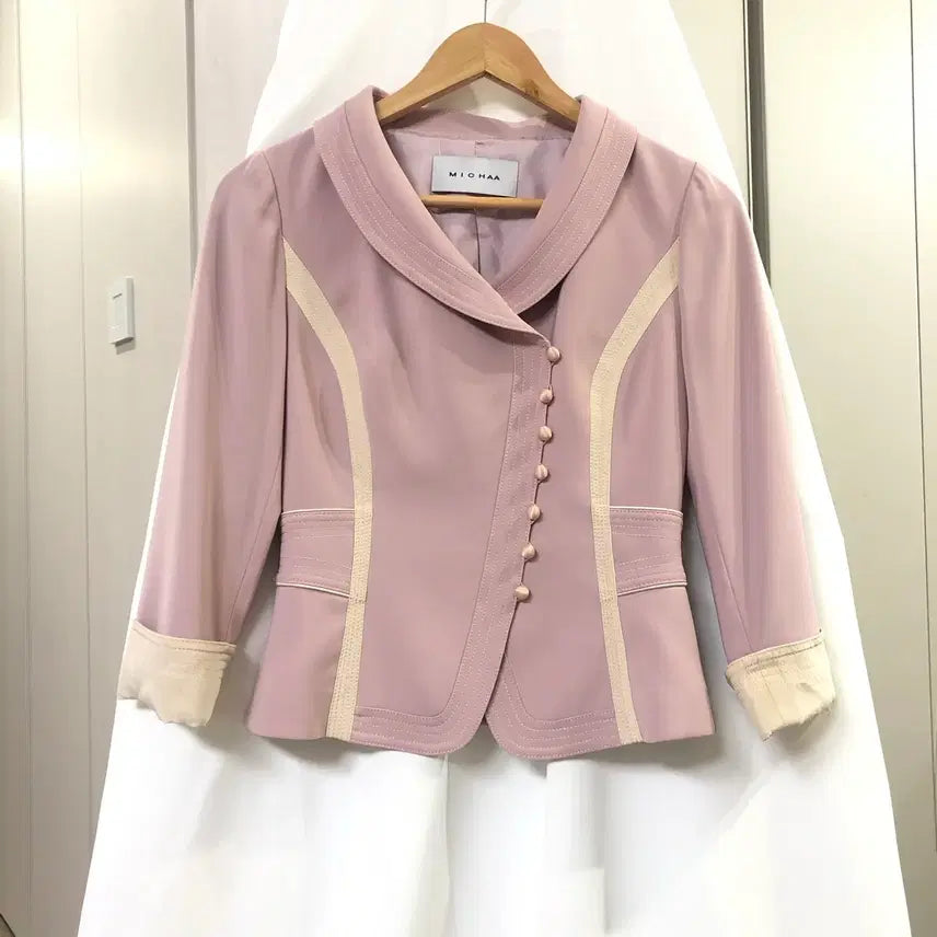 [BUNJANG] Misha Pink Jacket / 미샤 핑크 자켓(S 55가능)