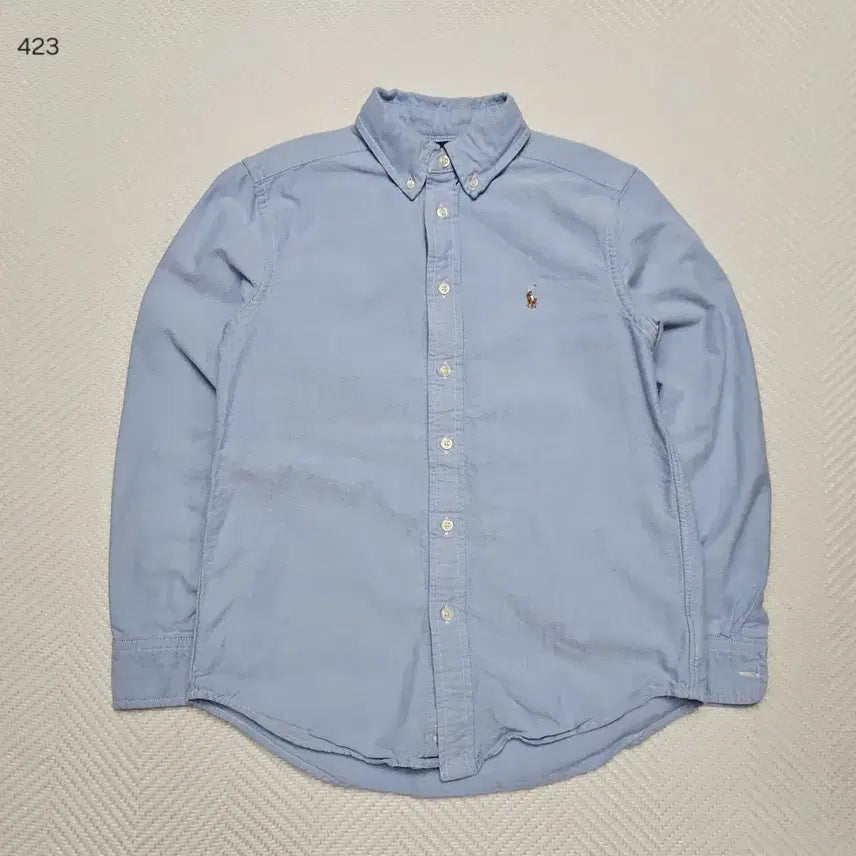 [BUNJANG] Polo Ralph Lauren Kids Sky Blue Shirt / 폴로 랄프로렌 키즈 하늘색 셔츠