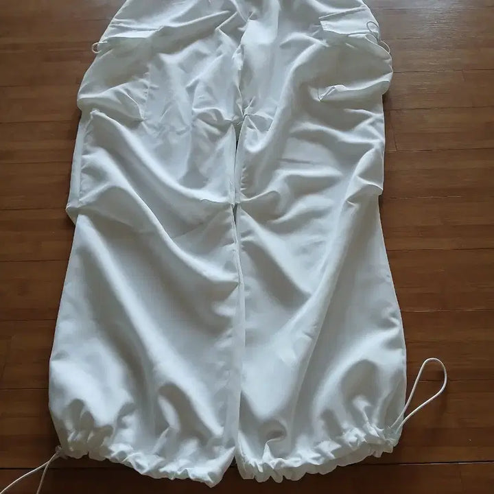 [BUNJANG] Wide String Cargo Pants / 와이드 스트링 카고  팬츠