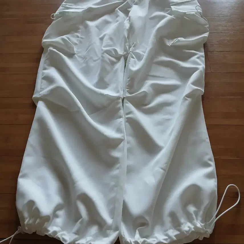 [BUNJANG] Wide String Cargo Pants / 와이드 스트링 카고  팬츠