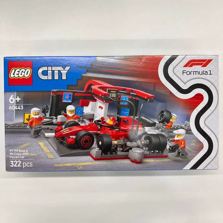 [BUNJANG] LEGO City 60443 F1 Ferrari Pit Stop Set / [MISB] 레고 시티 60443 F1 페라리 피트스탑 미개봉 새상품