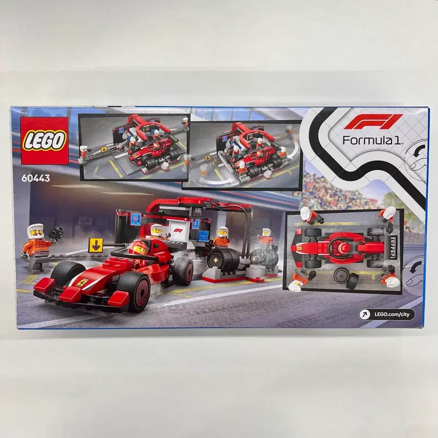 [BUNJANG] LEGO City 60443 F1 Ferrari Pit Stop Set / [MISB] 레고 시티 60443 F1 페라리 피트스탑 미개봉 새상품