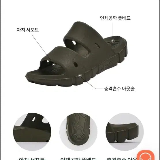 [BUNJANG] ALCORT Altafit Recovery Slippers White 260 / (새상품) ALCORT 알타핏 리커버리 슬리퍼 화이트 260