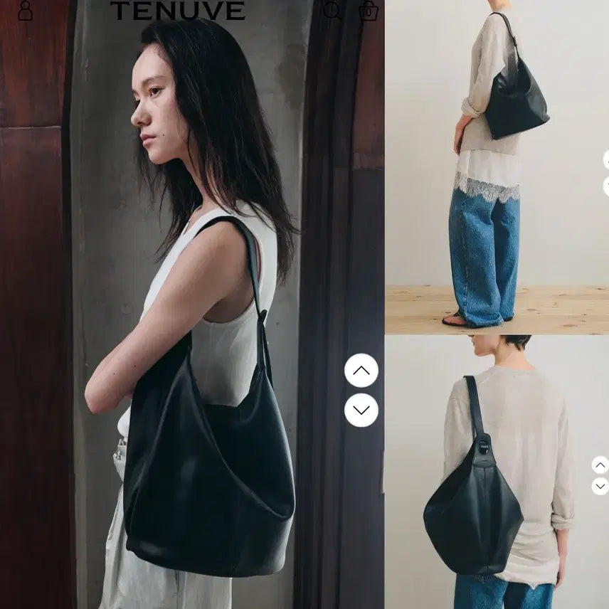 [BUNJANG] Tenuve 3-Way Bag Tulle Bag Shoulder Bag Backpack / 디자이너브랜드 3way가방 테누브 툴레백 숄더백 백팩 새상품 tenuve