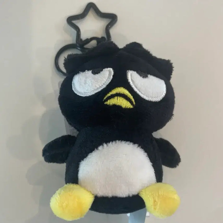 [BUNJANG] Sanrio Bad Badtz-Maru Mini Keychain Plush 8cm (New) / 새상품) 산리오 정품 배드바츠마루 인형 미니 키링 8cm
