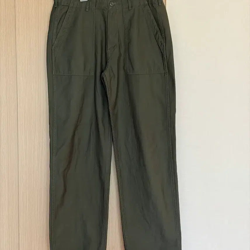 [BUNJANG] Musinsa Standard Replica Fatigue Pants Khaki (Size 32) / 무신사 스탠다드 래플리카 퍼티그 팬츠 (32 사이즈)