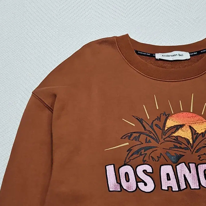 [BUNJANG] Andersson Bell LA Sweatshirt Brown L / 앤더슨벨 LA 맨투맨 브라운 L