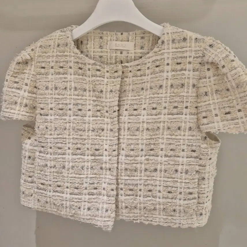 [BUNJANG] Puff Tweed Balloon Jacket / 퍼프 트위드 벌룬 자켓 been