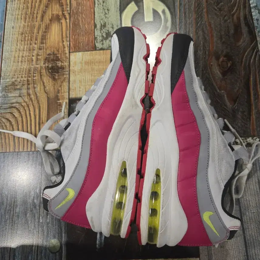 [BUNJANG] Nike Air Max 95 White/Black/Grey Sneakers / 나이키 에어맥스 95 화이트/블랙/그레이