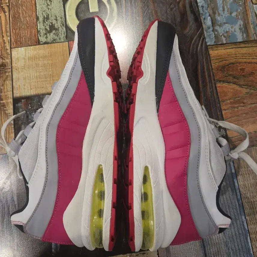 [BUNJANG] Nike Air Max 95 White/Black/Grey Sneakers / 나이키 에어맥스 95 화이트/블랙/그레이