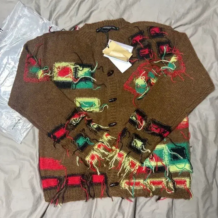 [BUNJANG] pH-1 Anderson Bell Village Intarsia Cardigan XL / 새상품) pH-1 앤더슨벨 빌리지 인타르시아 가디건  xl