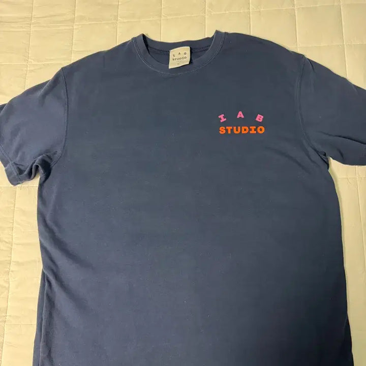 [BUNJANG] IAB Studio Logo Short Sleeve T-Shirt XL / IAB 반팔 jtbc 사이즈 xl