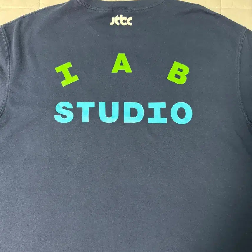 [BUNJANG] IAB Studio Logo Short Sleeve T-Shirt XL / IAB 반팔 jtbc 사이즈 xl