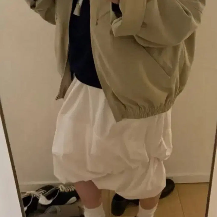 [BUNJANG] Ethos Hem Shirring Skirt / Ethos 에토스 헴 셔링 스커트