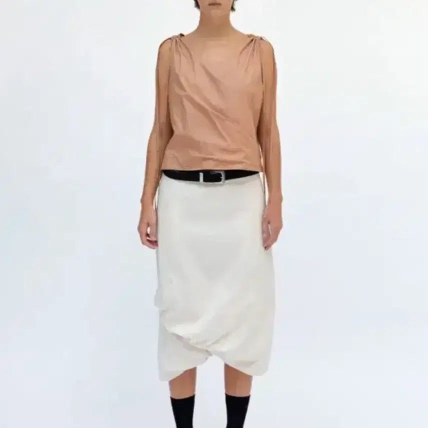 [BUNJANG] Ethos Hem Shirring Skirt / Ethos 에토스 헴 셔링 스커트