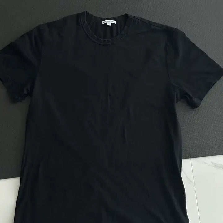 [SOLD OUT] 제임스펄스 / 스탠다드 크루넥 티 블랙 / 2size