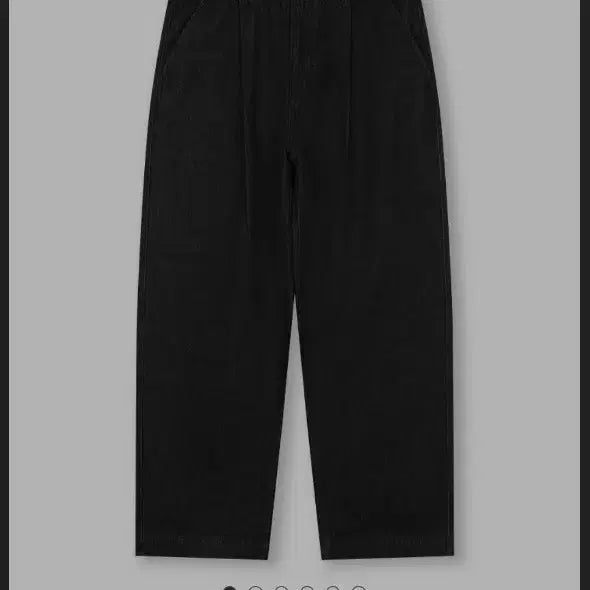 [BUNJANG] Beslow One-Tuck Curved Denim Pants Black 32 / 비슬로우 원턱 커브드 데님 블랙 32