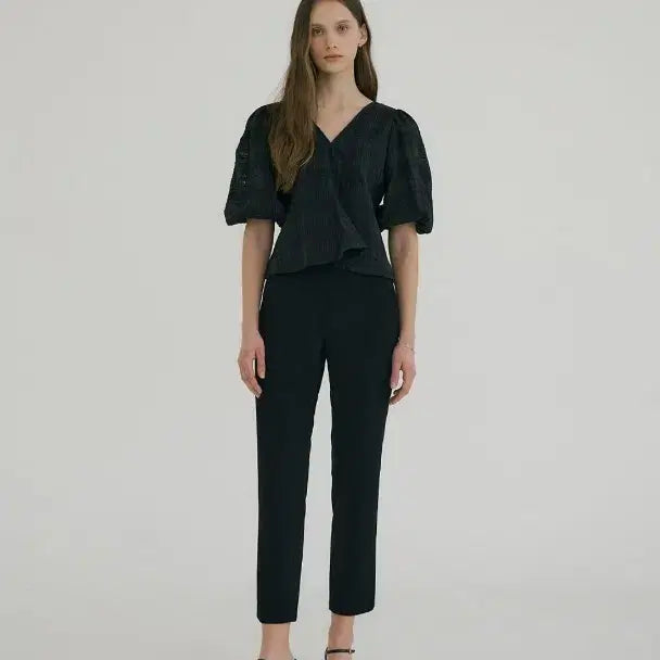 [BUNJANG] Sie Sure Slacks Black (M) / sie 시에 슈어 슬랙스 m