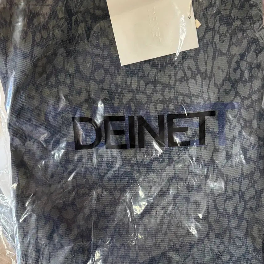 [BUNJANG] DEINET Leopard Pattern Tote Bag / 미개봉)DEINET 레오파드 패턴 토트백 다이닛 에코백