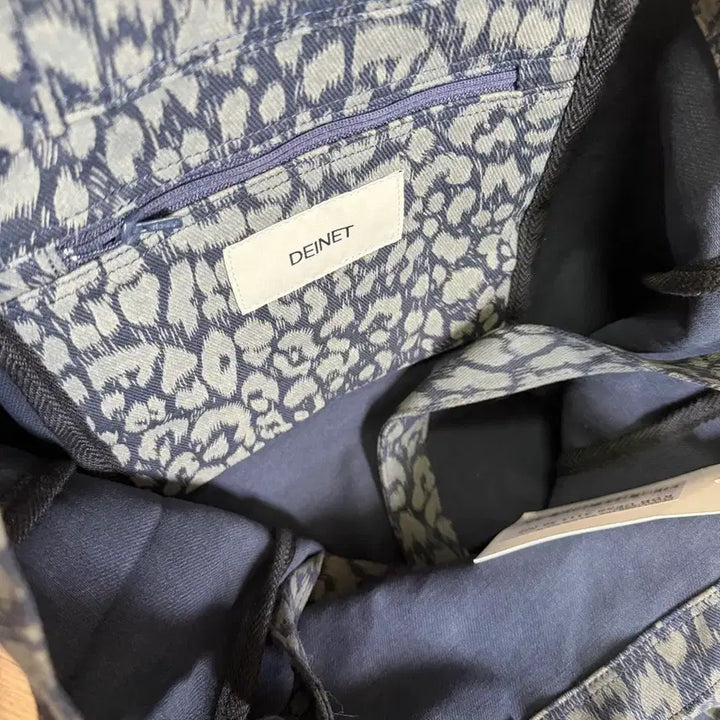 [BUNJANG] DEINET Leopard Pattern Tote Bag / 미개봉)DEINET 레오파드 패턴 토트백 다이닛 에코백
