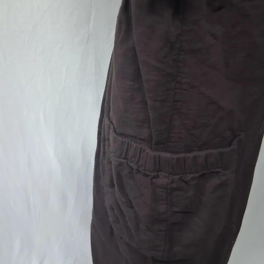 [BUNJANG] Brown Overalls Jumpsuit Dress - Plus Size / 브라운 멜빵 바지 점프수트 외 빅사이즈 원피스 개당