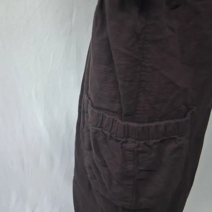 [BUNJANG] Brown Overalls Jumpsuit Dress - Plus Size / 브라운 멜빵 바지 점프수트 외 빅사이즈 원피스 개당