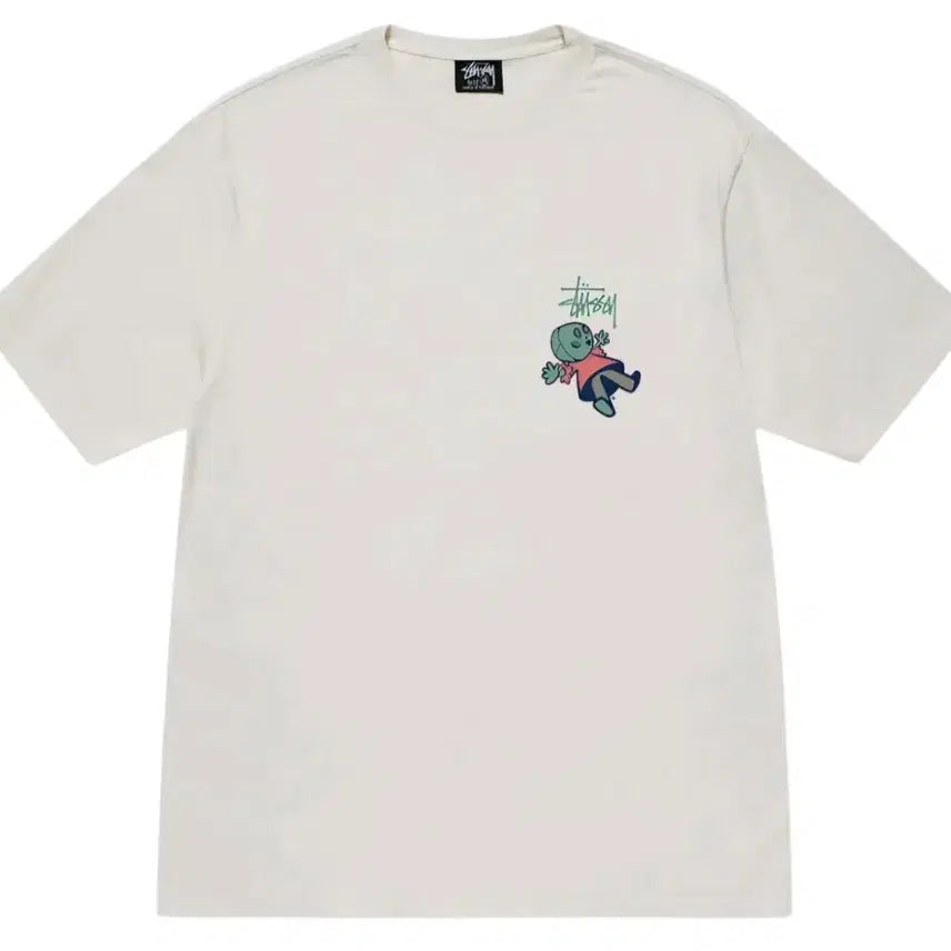 [BUNJANG] Stussy Dolly Pigment Dyed T-Shirt Natural / 스투시 돌리 피그먼트 다이드 티셔츠 내츄럴