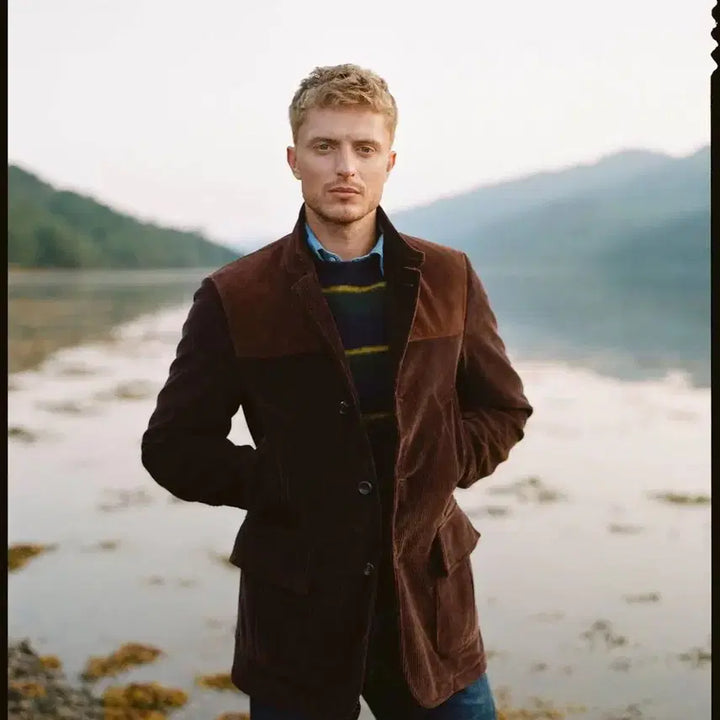 [BUNJANG] Drakes Corduroy Games Coat / 드레익스 게임스 코트 (40)