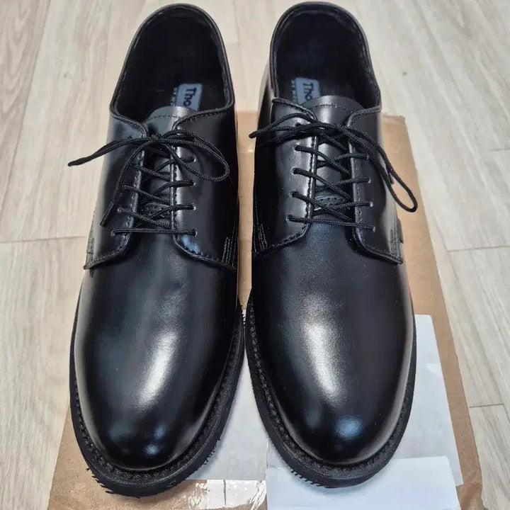 [BUNJANG] Thorogood Black Derby Shoes Postman 8W / (260W)쏘로굿 블랙 더비 슈즈 포스트맨