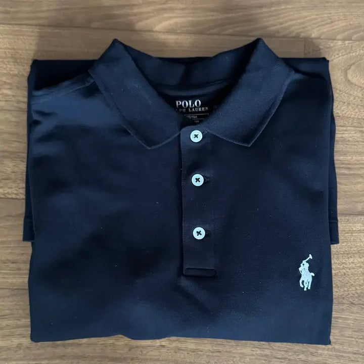 [BUNJANG] Polo Ralph Lauren Classic Fit Stretch Mesh Polo Shirt - Black, M / 폴로 클래식핏 스트레차 메시 폴로셔츠 블랙M