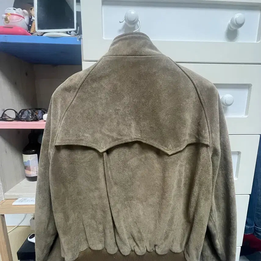 [SOLD OUT] 폴로 랄프로렌 러프아웃 스웨이드 바라쿠타 해링턴 자켓 이종원자켓